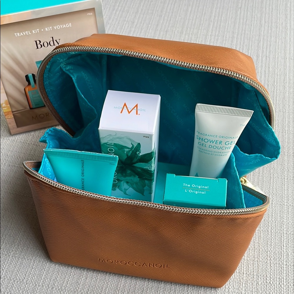 Moroccanoil Body Travel Set with cosmetic bag